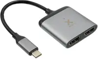 A-solar - Xtorm XC202 adaptor, USB-C/2x HDMI, gri