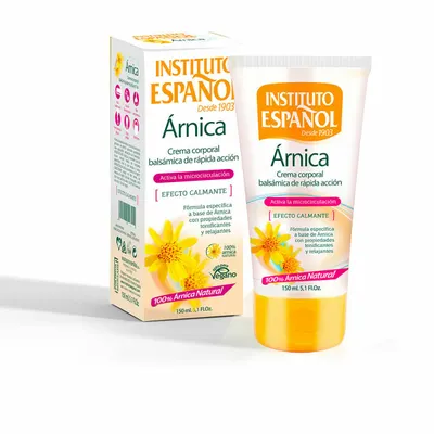 Cremă corp, Instituto Español, Arnica, calmantă, 150 ml