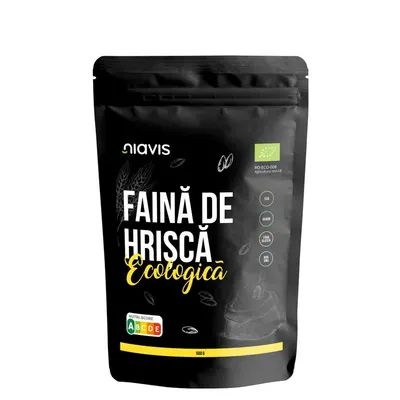 Faina de Hrisca fara Gluten Bio, 500g - NIAVIS