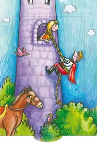 Felicitare de salutare Living Card - Rapunzel