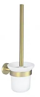 Perie de toaletă Inter Ceramic - Lusso, за стена, Gold