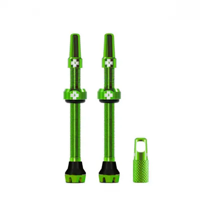 Muc-Off Tubeless Valve Kit V2 Universal 60mm verde