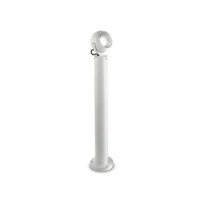 Stalp de gradina Zenith Mare 1 bec LED, dulie GU10, D:120 mm, H:170 mm, Alb