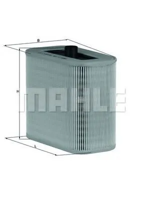 Filtru aer MAHLE ORIGINAL LX 1590