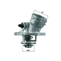 Termostat, lichid racire MAHLE TM 45 100D