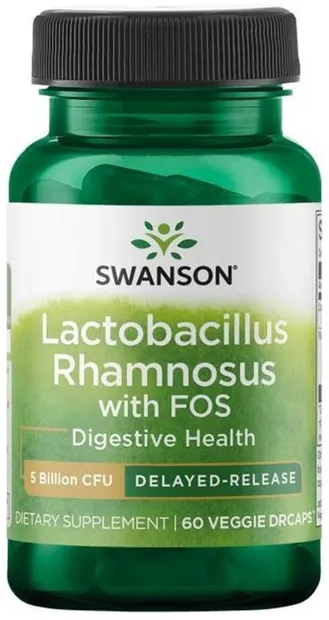 Lactobacillus Rhamnosus with FOS, 60 capsule, Swanson