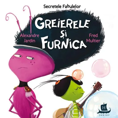 Greierele și furnica - Hardcover - Jean de La Fontaine