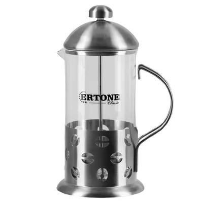 Infuzor din sticla pentru Cafea/Ceai ERT-MN 128, filtru inox, 800 ml Engros