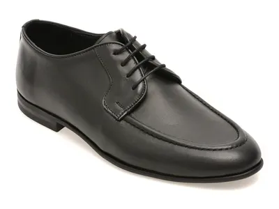 Pantofi eleganti BITE THE BULLET negri, FH2430, din piele naturala