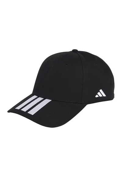 Sapca de bumbac unisex pentru fotbal Tiro - Negru/Alb optic