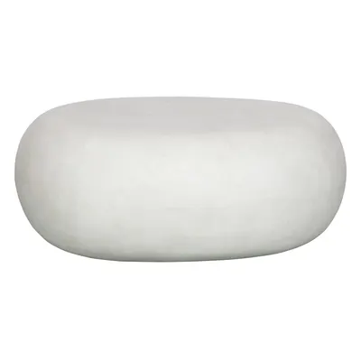 Măsuță de cafea albă 49x65 cm Pebble – vtwonen