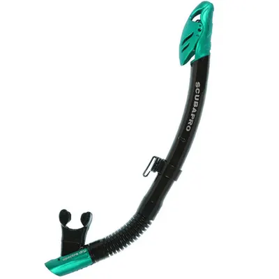 Snorkel Scubapro - SPECTRA DRY Black, Turcoaz