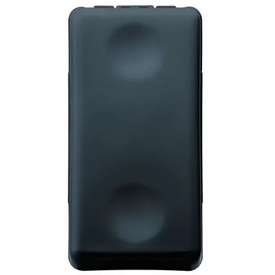 Intrerupator simplu 1 modul Gewiss System GW21571, negru