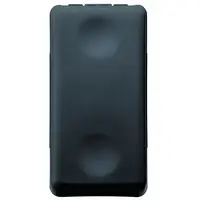 Intrerupator simplu 1 modul Gewiss System GW21571, negru