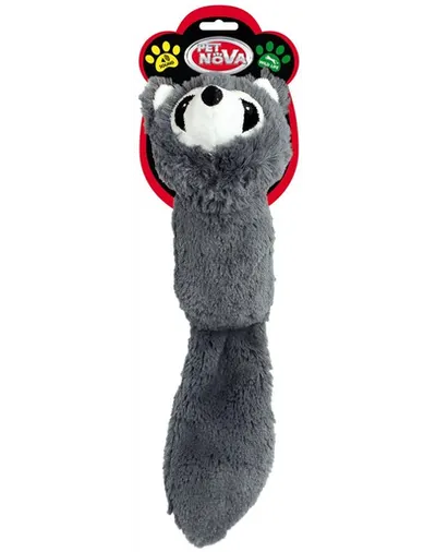 PET NOVA DOG LIFE STYLE Jucarie plus pentru caini, vulpe gri 41cm