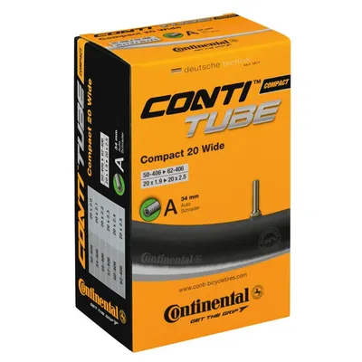 Camera bicicleta Compact 20 Wide 20x1.9-2.5 - 50-406 ->62-406 - valva auto 3…