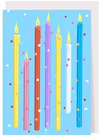 Card de ziua de naștere Creative Goodie - Lumânări