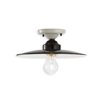Plafoniera D.25 / Ceiling Lamp D.25 Retro B&w Finish - C1613