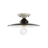 Plafoniera D.25 / Ceiling Lamp D.25 Retro B&w Finish - C1613