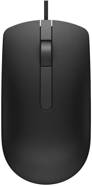 Mouse Dell - MS116, optic, cu fir, negru