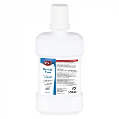 Apa de gura pentru caini pisici Trixie cu aroma de mere 300 ml