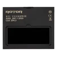 Filtru auto-intunecat pentru masca de sudura Model 2, Rotor