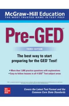 McGraw-Hill Education Pre-Ged, Third Edition