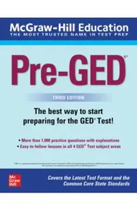 McGraw-Hill Education Pre-Ged, Third Edition