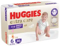 Scutece chilotei Huggies Extra Care - Mărimea 6, 15-25 kg, 30 buc.
