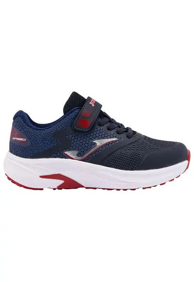 Pantofi sport copii Speed Jr - confortabili - cu sistem de reglare a caldurii - plasa usoara - albastru inchis