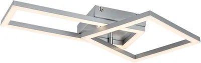 Plafoniera LED Rabalux - Ellinor 71381, 24W, crom-alb