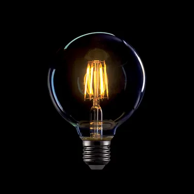 Bec Led Dim. Vintage G80 8w E27 2700k