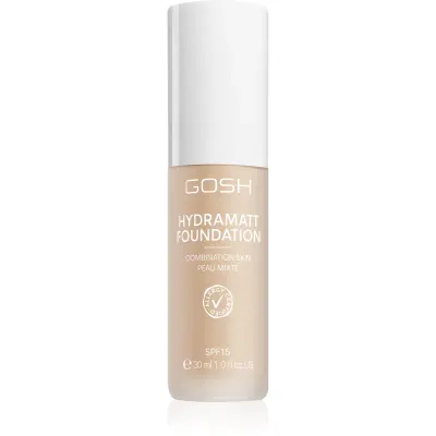 GOSH COPENHAGEN Hydramatt machiaj ușor de hidratare cu efect matifiant culoare 004R Light 30 ml