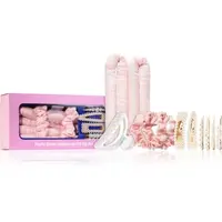 BrushArt Hair Pearly Waves Heatless Curl & Clip set set pentru ondularea părului