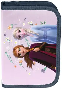 Penar școlar echipat Paso Frozen - Roz, 1 fermoar