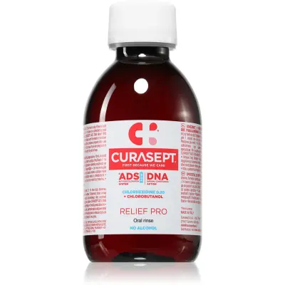 Curasept ADS DNA Relief Pro apă de gură 200 ml