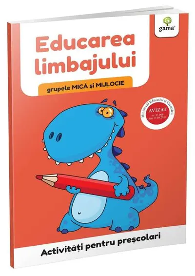 Educarea limbajului - grupele mică și mijlocie - Paperback brosat