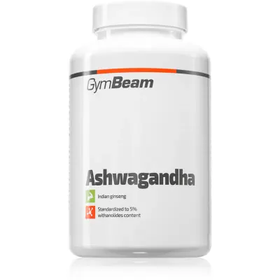GymBeam Ashwagandha 500 mg capsule pentru sănătate fizică și psihică 160 g
