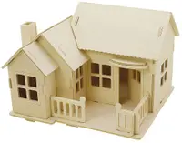 Set 3D prefabricat Compania Creativ - Casa cu terasa