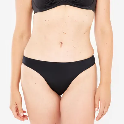 Slip de baie clasic Nina Negru Damă