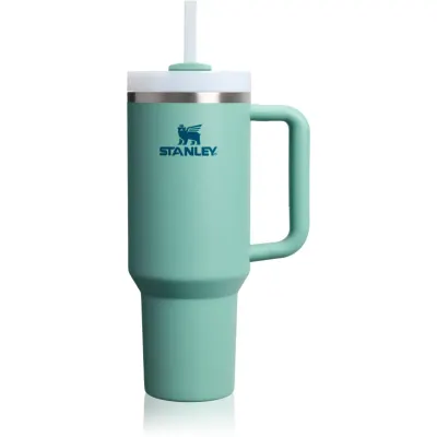 Stanley Quencher H2.O FlowState™ Tumbler pahar din oțel inoxidabil cu pai mare Spring Green 1 buc