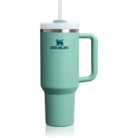 Stanley Quencher H2.O FlowState™ Tumbler pahar din oțel inoxidabil cu pai mare Spring Green 1 buc