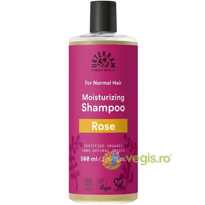 Sampon Hidratant cu Trandafir pentru Par Normal Bio 500ml