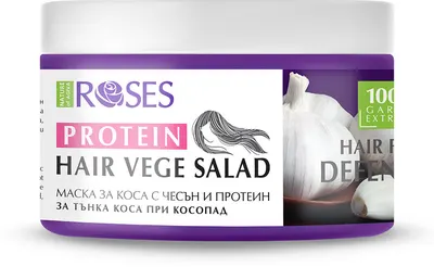 Nature of Agiva Roses Mască împotriva căderii părului pentru păr subțire, 350 ml