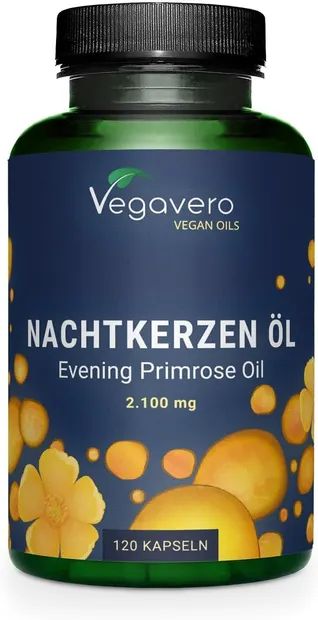 Evening Primrose Oil, 120 capsule, Vegavero