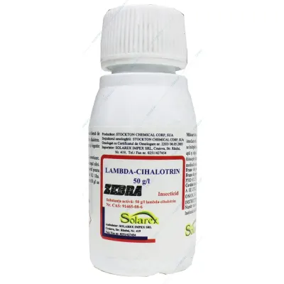 Zebra 100 ml, insecticid de contact, Globachem, grau (plosnita cerealelor), cartof (gandacul de Colorado), mar (viermele merelor) - Default Title