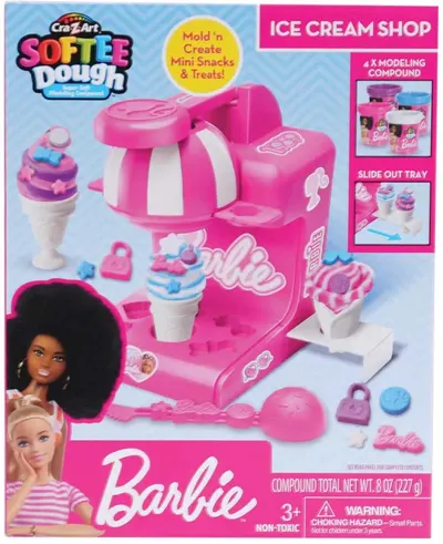 Set cu plastilină Cra-Z-Art - Barbie Ice Cream Shop