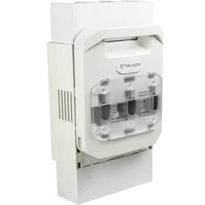 Separator oriz. sig. MPR mont.pe bare, rac.inferior cu papuc AC 400V, 250A, 100kA; AC690V, 200A, 50kA; 3P, NH1, 60mm, M10