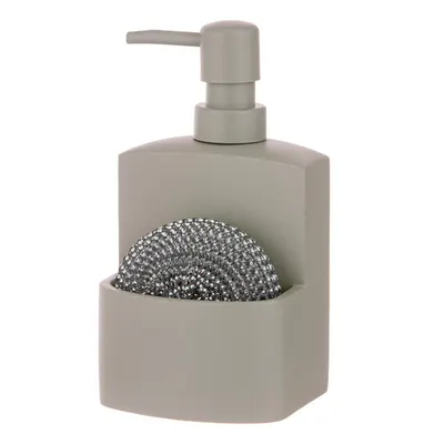 Dozator de săpun lichid gri din polirășină 250 ml Essentials – Ladelle