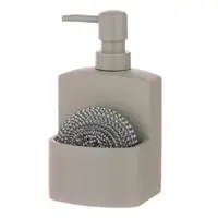 Dozator de săpun lichid gri din polirășină 250 ml Essentials – Ladelle